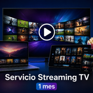 Servicio Streaming TV 1 mes